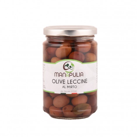 Olive Leccine aromatizzate al mirto best quality and price